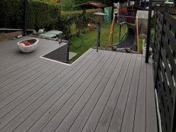 WPC auf der Terrasse